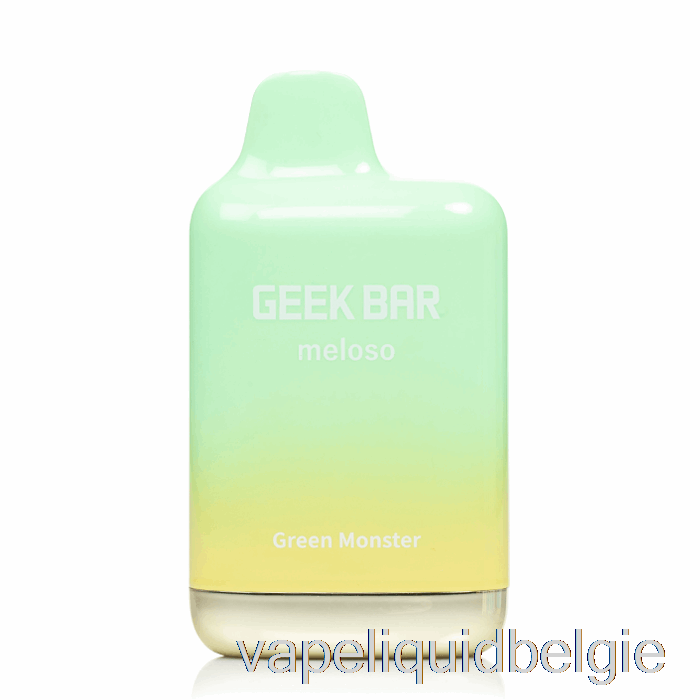 Vape Smaken Geek Bar Meloso Max 9000 Wegwerp Groen Monster